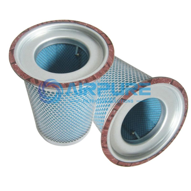 替代艾尔曼螺杆空压机通用保养配件油气分离器滤芯3422014900、3422012301油分