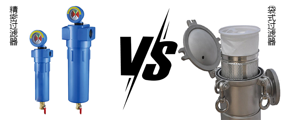 精密过滤器 vs 袋式过滤器：核心技术参数、过滤原理及适用场景全解析